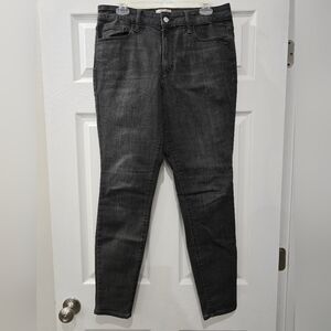 Universal Thread Women's Slim Black Denim Jeans, Size 12 long